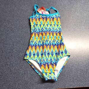 Kanu Surf "Candy", One-Piece Swimsuit, Size 14,Style#3551, NWT